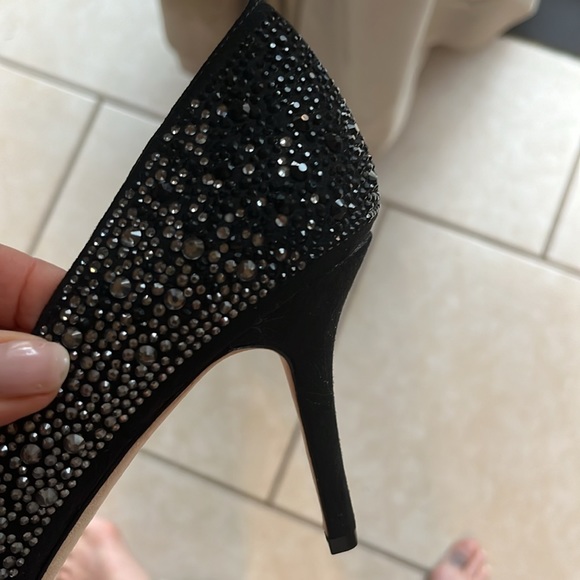 White House black market bling ombré crystal heels - Picture 11 of 13